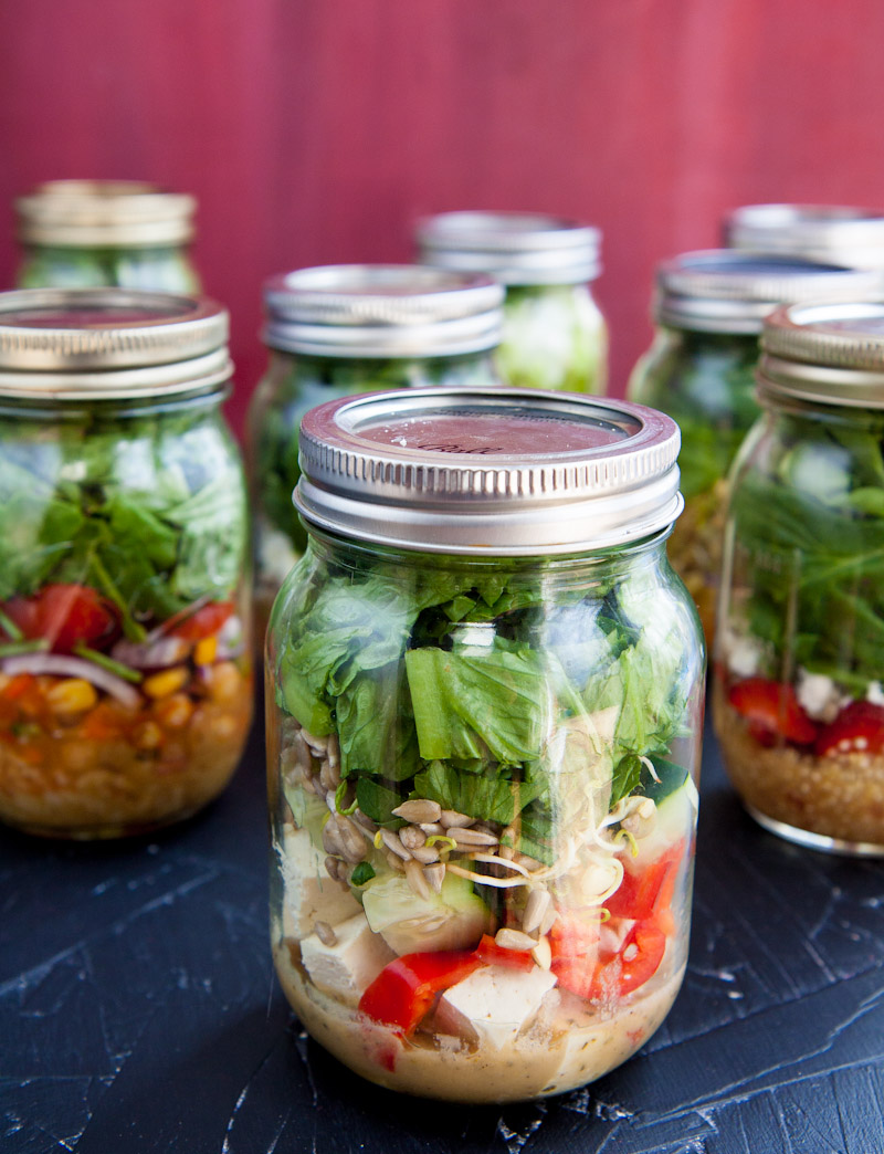 salad in a jar recipes